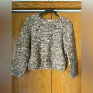 Lauren Hansen Vintage Hand Knitted Long Sleeve Sweater Sz M